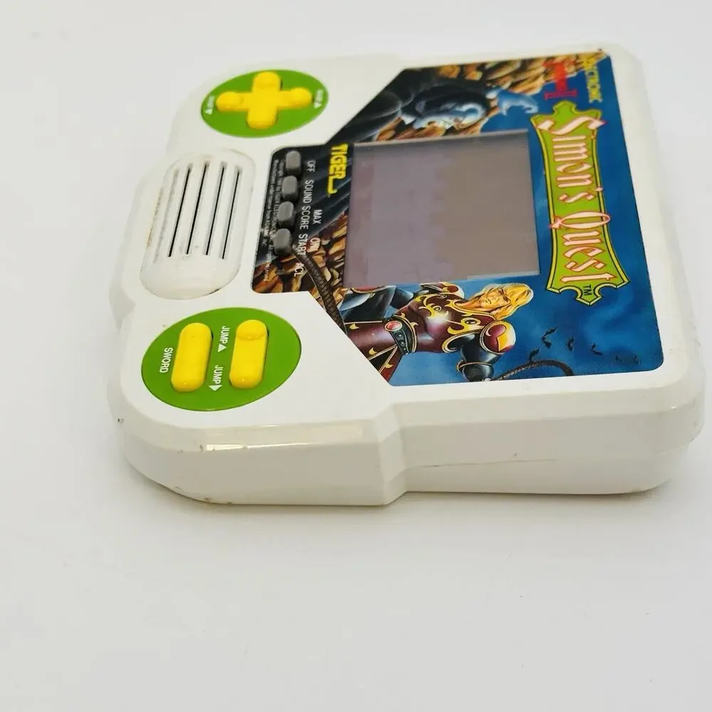 Tiger Electronics Castlevania II Simons Quest Handheld Game 1988- Tested, Works!